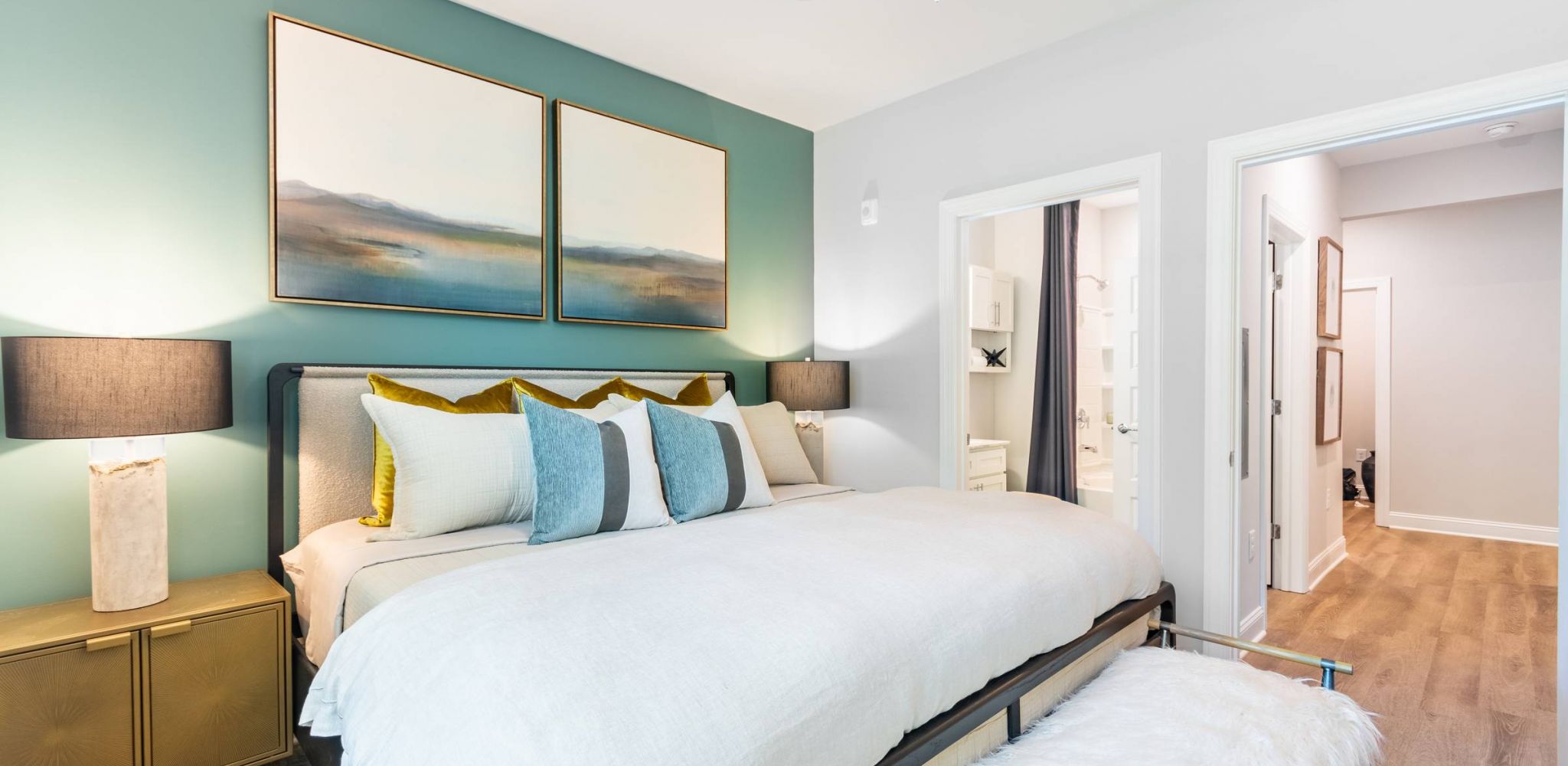 Hawthorne Northwest a happy young married couple moves to new apartment